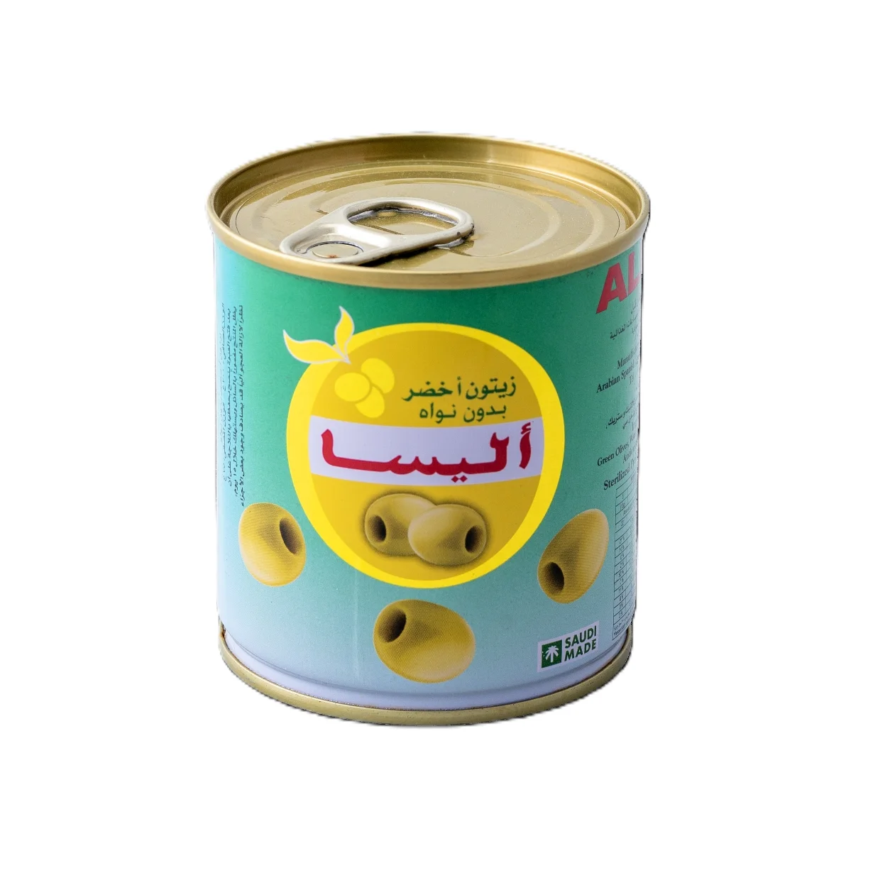 Alisa Pitted Green Olives 75 g