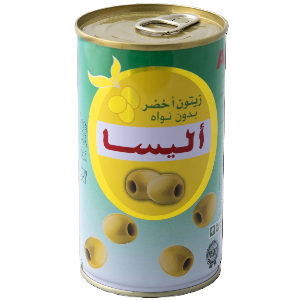 Alisa Pitted Green Olives 150 g