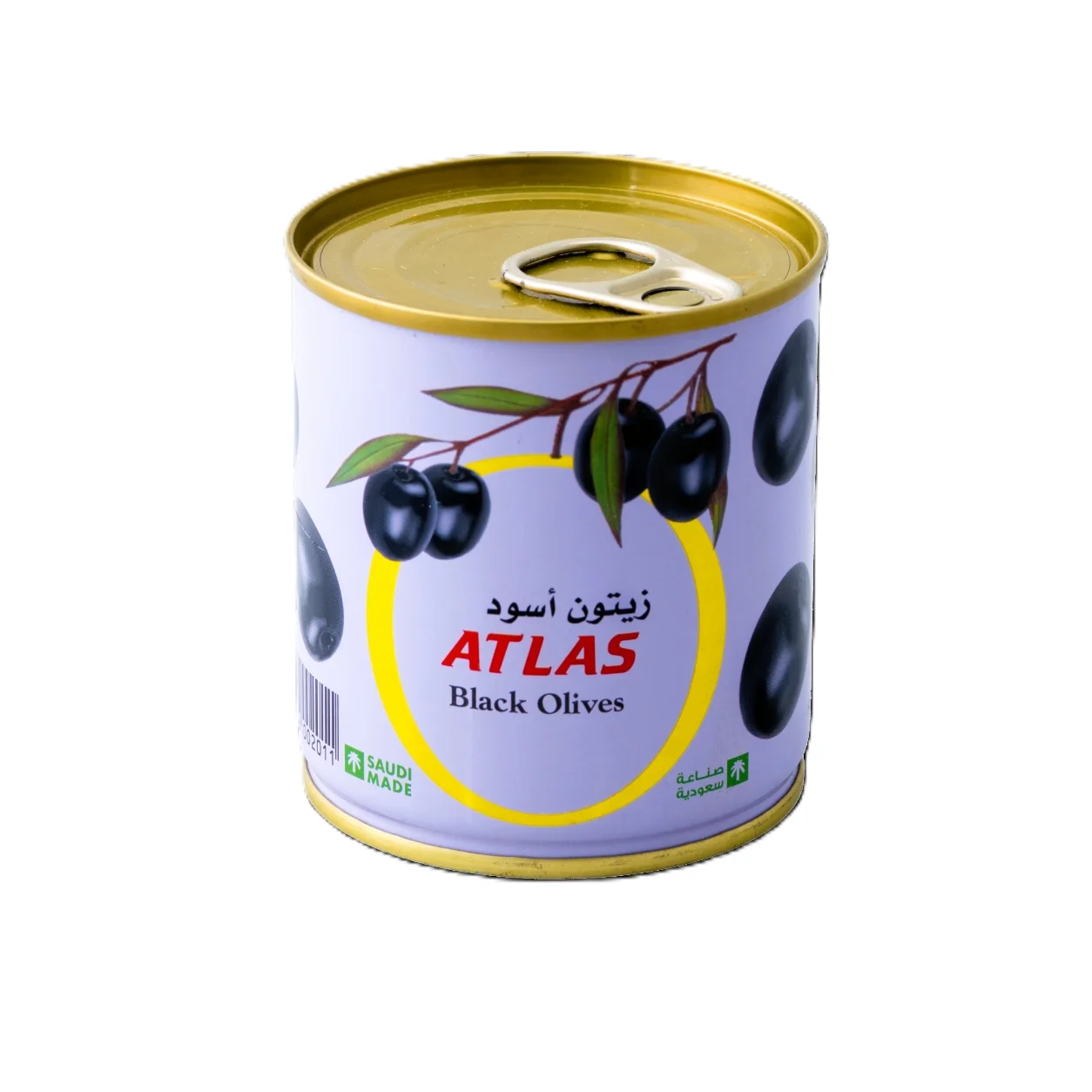 Atlas Whole Black Olives 100 g