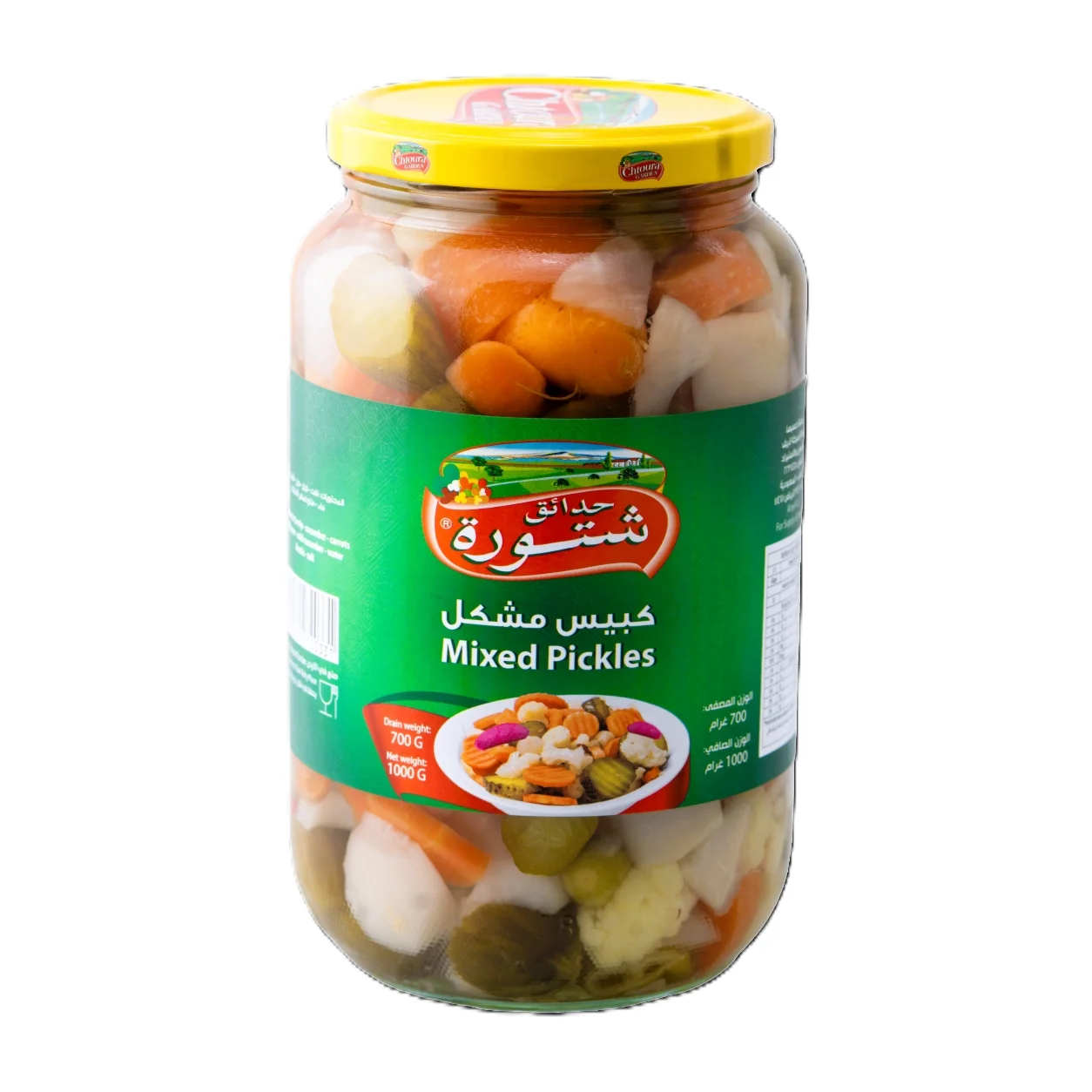 Chtoura Garden Mixed Pickles 1000 g
