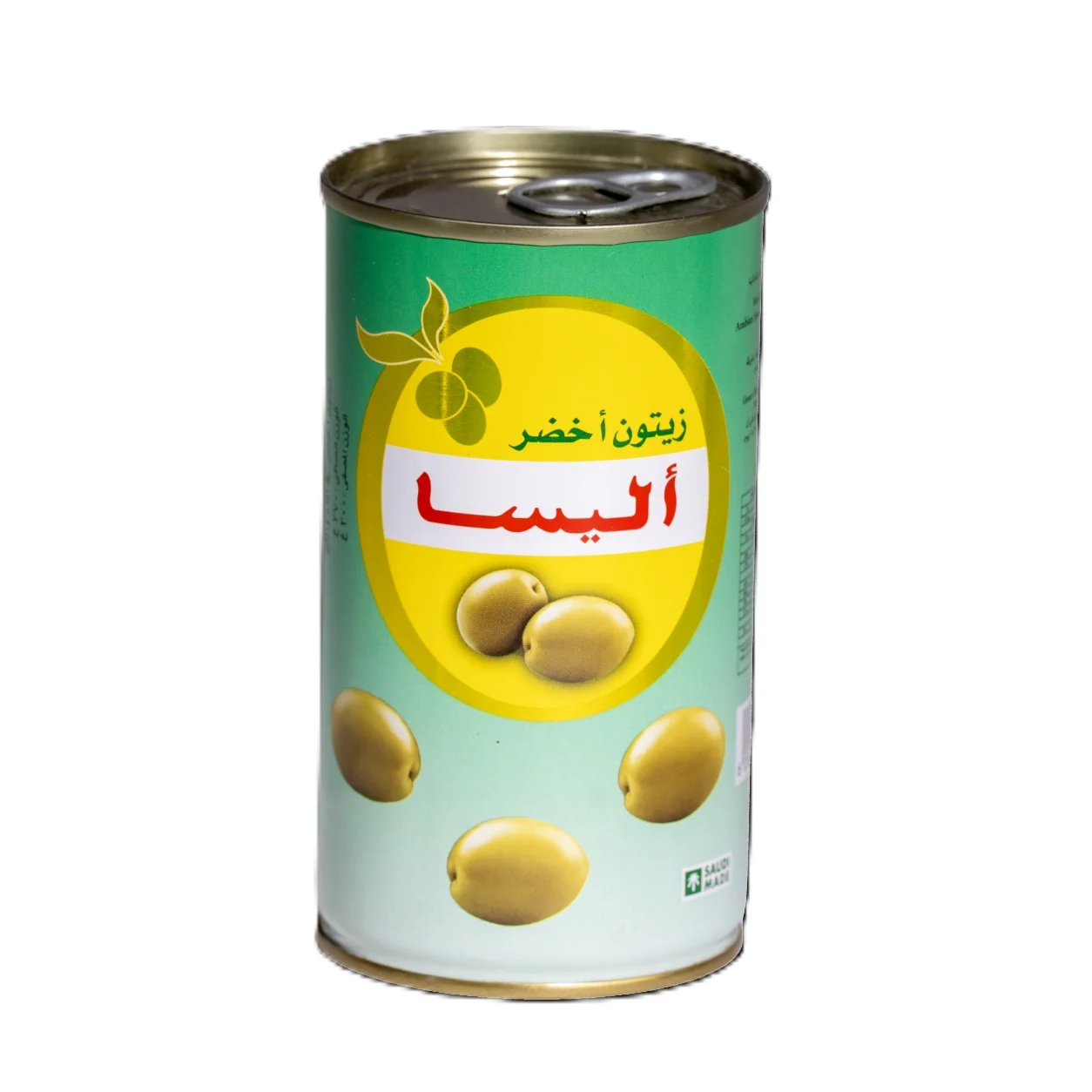 Alisa Whole Green Olives 200 g