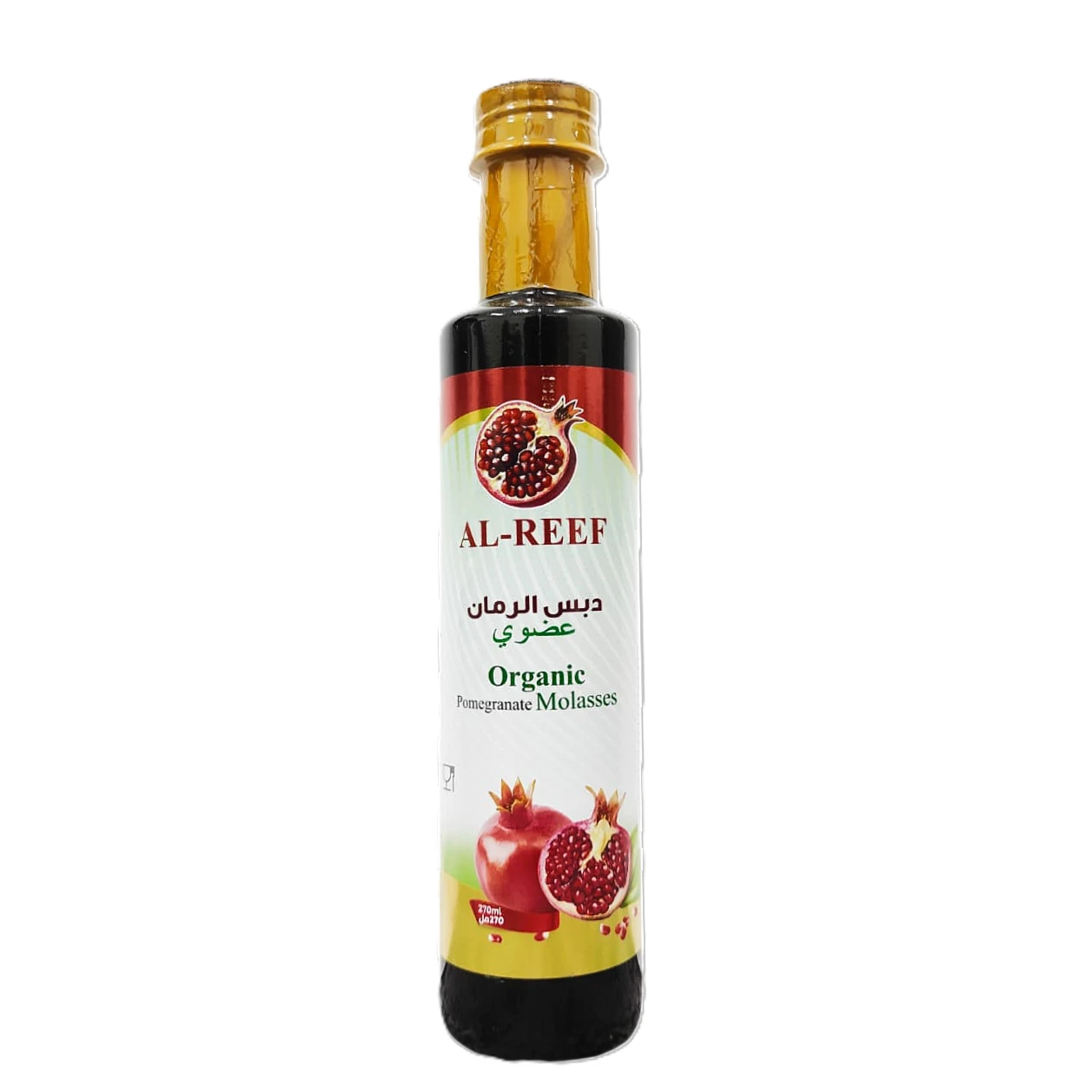 Al Reef Organic Pomegranate Molasses 270 ml