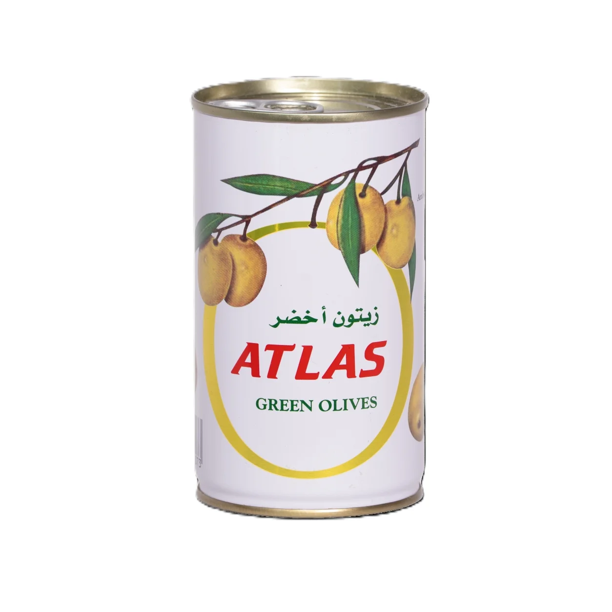 Atlas Whole Green Olives 200 g
