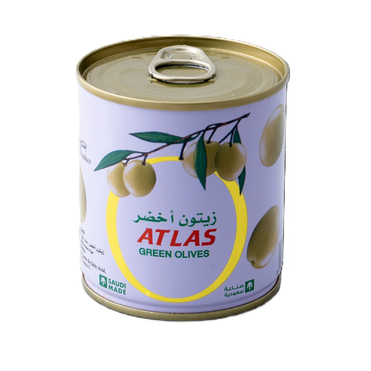 Atlas Whole Green Olives 100 g